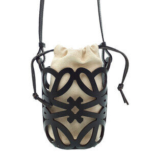 LOEWE Anagram Cutout Pocket Shoulder Bag